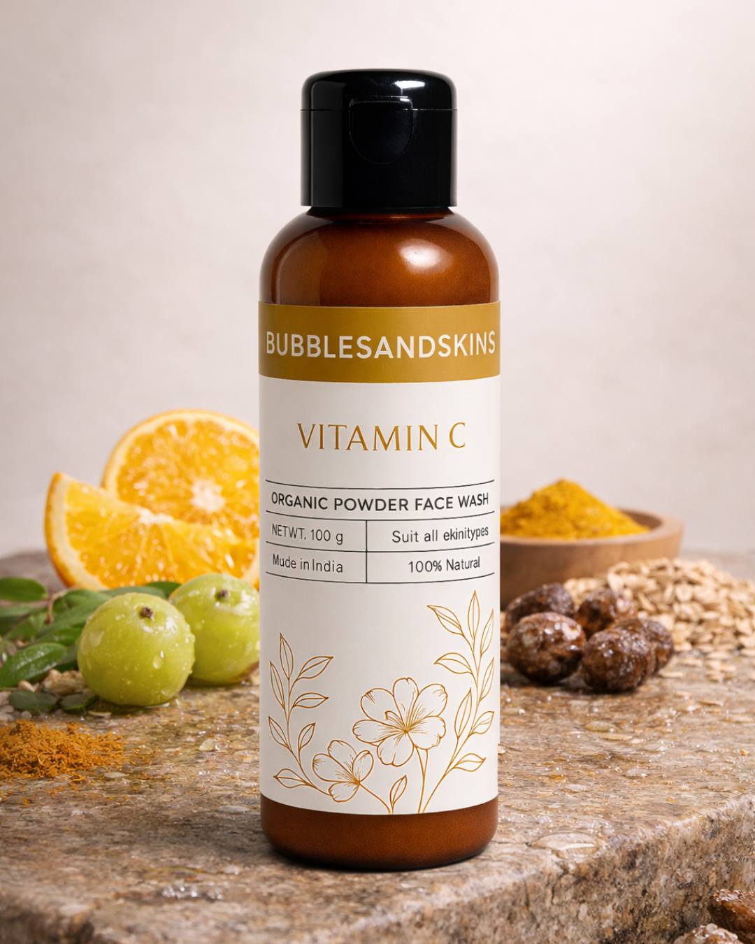 Citrus Ubtan Brightening Powder Cleanser