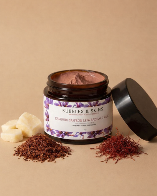Kashmiri Saffron Lepa Radiance Mask