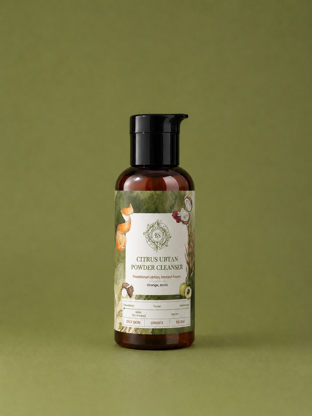 Citrus Ubtan Brightening Powder Cleanser