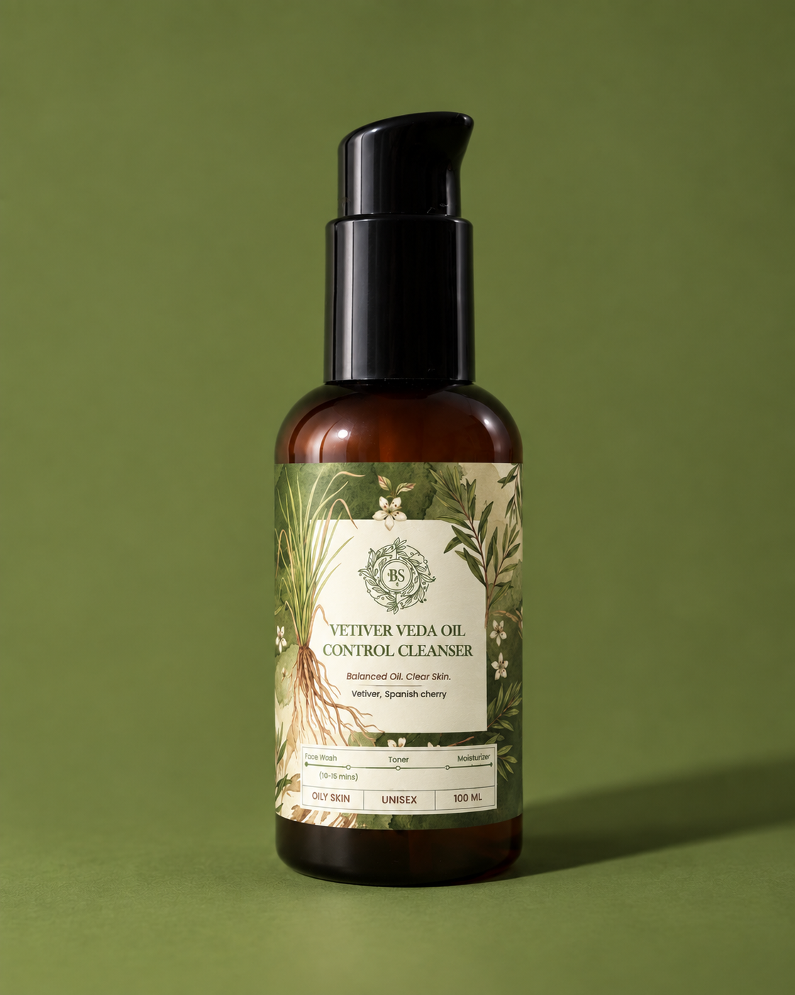 Vetiver Veda Oil Control Cleanser